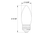 Halco LED Filament Bullet B11 Bulb Medium (E26) Base 5000K 3-Way Dim T20 2.2W, 3.3W, 5.5W 200/300/500 Lumens (60W Equiv) Clear Gen-4