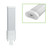 Eiko 3.5W 350lm PLS Type A/B Dual Mode Plastic 80CRI 27/30/35/40K 120-277V Horizontal G23, close-up view of the energy-efficient compact fluorescent lamp