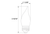 Halco LED Filament Flame Tip CA11 Bulb Medium (E26) Base 5000K 3-Way Dim T20 2.2W, 3.3W, 5.5W 200/300/500 Lumens (60W Equiv) Clear Gen-4