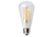 LED S19 Shape Filament Bulb Clear Medium (E26) Base 120V 500 Lumen 15000 hours 82 CRI Dimmable - 85043