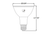 LED PAR30L Flood (40D) Color Selectable 2700K-5000K 10W 850 Lumens (75W Equiv) Dimmable T20 - 83218
