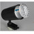 Halco PAR36WFL4/827/IP67/LED 81074 LED PAR36 4W 2700K Dimmable 32 MP-Term ProLED Wet Location Silver, close-up view of the waterproof LED stage light with black and silver finish, designed for outdoor and wet location use.