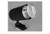 Halco PAR36WFL6/827/IP67/LED 81075 LED PAR36 6W 2700K Dimmable 32 MP-Term ProLED Wet Location Silver, close-up image of a black LED floodlight with a silver reflector and adjustable mounting bracket.