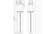LED 4-Pin Plug-in 9.5W Omni Directional 3500K Hybrid - Type A Electronic Ballast + Type B Dimmable (Type A Only) - 82144