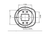 LED 4-Pin Plug-in 14.5W Horizontal 3500K Ballast Compatible Type A Dimmable - 82150