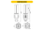 LED Double Tube Omni-Directional Plug-In Lamp GX23 2-Pin Base 3000K-3500K-4000K-5000K 5.5 Watt (13W Equivalent) Hybrid Type A (Magnetic Ballast) - Type B, Non-Dimmable - 82846