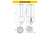 LED Triple Tube Omni-Directional Plug-In Lamp GX24D 2-Pin Base 3000K-3500K-4000K-5000K 15 Watt (32W Equivalent) Ballast Bypass Type B, Non-Dimmable - 82857