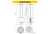 LED Triple Tube Omni-Directional Plug-In Lamp GX24D 2-Pin Base 3000K-3500K-4000K-5000K 17 Watt (42W Equivalent) Ballast Bypass Type B, Non-Dimmable - 82858