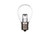 Halco S11CL1C/827/INT/LED 80525 LED S11 1.2W Clear 2700K Dimmable E17 ProLED, image of a clear LED light bulb with a silver screw base