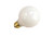 Halco Incandescent Decorative White Globe G25 Bulb Medium (E26) Base 25W C-9 Filament Dimmable, round white globe light bulb for decorative lighting.