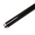 Halco F32T8BLB 37200 F32 T8 BLB PROLUME, close-up of a black fluorescent light tube with silver caps on either end.