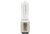 Halco Q75CL/DC 107021 130V 75W T4 BA15D PRISM, clear incandescent light bulb with a PRISM shape and BA15D base.