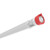 Eiko Type B T8 Glass Emergency Tube, white fluorescent emergency light with red end cap and plug for safety and reliability.