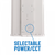 SLG LED Linear High Bay Selectable Control Gen1,40500Lm - 270W Max, 4000/5000K CCT Selectable, with 3.5mm AUX Sensor Receptacle, Aisle Lens