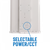 SLG LED Linear High Bay Selectable Control Gen1,40500Lm - 270W Max, 4000/5000K CCT Selectable, with 3.5mm AUX Sensor Receptacle, 277-480V, Aisle Lens - HES LS400 AL G1 HVU FSK