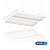SLG Luxe Selectable Backlit Panel 2X4, 3300Lm - 30W / 4400 Lm - 40W / 5500 Lm- 55W, Gen2, 120-277V, 0-10V Dimming, 3500K / 4000K / 5000K CCT Selectable, White Finish ,with 2.5mm AUX Sensor Receptacle - TPL 24 LS55 G2 FSK