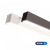 SLG SAL Liner Fixture, Medium 2.75" x 3.15" / 2FT, 2800Lm Max Lumen Selectable, 5 Level Distribution Selectable, Flat Lens, G1, Field Selectable CCT 3000K/3500K/4000K, White
