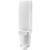 Eiko Type A/B Dual Mode Line Voltage & Electronic Ballast Compatible 4pin 12W-1100lm Hori G24q Base 80+ CRI 3000K, white fluorescent light bulb