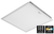 Aleo Lighting LPS-BL-22UX-30/8CT G5 ECO/OSDL/BTEZ – SimplBlue LED Panel, 2' x 2', 30W, 3000K-5000K