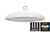 Aleo Lighting SCB-30L-UX/CT-HV G4 (SR/RC) – Slim Circular LED High Bay, 100W / 150W / 200W, 4000K / 5000K
