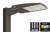 Aleo Lighting ALX-YOK-L (TAA) – Area Light (ALX Series for 300W ) Yoke Mount (Large) Accessory, Dark Bronze Finish, TAA Compliant
