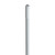 Eiko Glass Bypass/Line Voltage DBL Ended T8 8FT 24W LED Light Bulb, front view showing cylindrical frosted white LED tube with metal end caps.