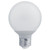 Eiko G25 230 Degree Beam 6W - 450lm Dimmable 3000K 80+CRI 120VAC E26, LED light bulb with frosted dome design and standard screw base.