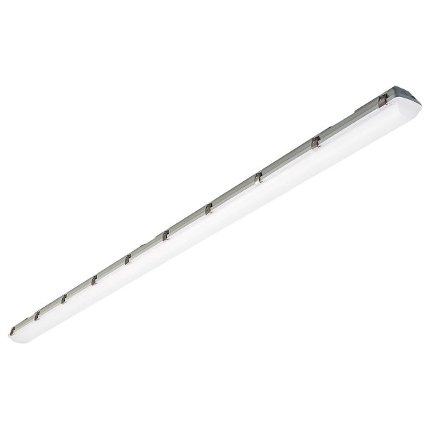 Eiko VP3 Vapor Proof Fixture, 8\' PowerSet 90/75/65W, FieldCCeT 3500/4000/5000K, 120-347V, 0-10V Dimming, LED Vapor Proof Light Fixture for Industrial and Commercial Lighting.