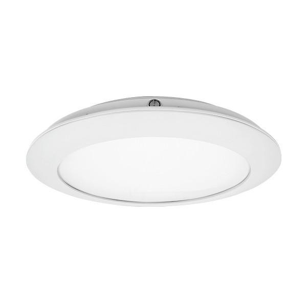 Alphalite RCN Series LED Surface Canopy, white finish, low profile design, adjustable wattage 68/50/30W, 4000K color temperature, 5 years warranty, 50,000 hours rated life, 120-277V input, high performance LED lighting fixture.