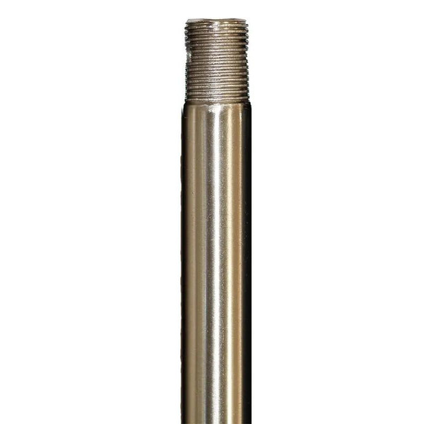 Westgate Manufacturing CEILING FAN EXTENSION DOWNROD, metallic downrod for ceiling fan height adjustment.