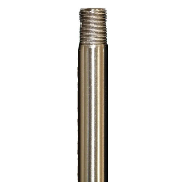 Westgate Manufacturing CEILING FAN EXTENSION DOWNROD, metallic downrod for ceiling fan height adjustment.