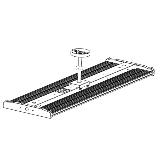 LED Linear Highbays-LLHB4-SR - Sensor Ready Power Adjustable Linear High Bays-LLHB4-RODKIT