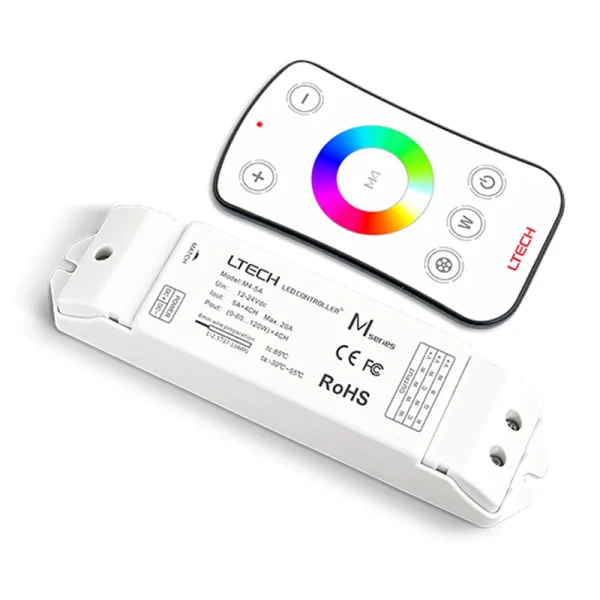 Accessories for 12V and 24V-RGBW Controllers-ULR-M4-M4-3A