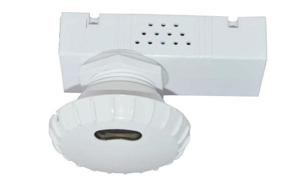Westgate Manufacturing 600W Max, 0-10V MW 120-277V Sensor Dip & Rc (Optional Remote Control WEC-3RC), white sensor device with adjustable dimming knob and mounting features.