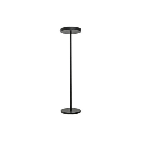 Eiko, CSMPENACC-BK, Cylinder Surface Mount Westport Pendant Accessory Black, image of a sleek black cylindrical pendant fixture designed for surface mounting in modern lighting setups.