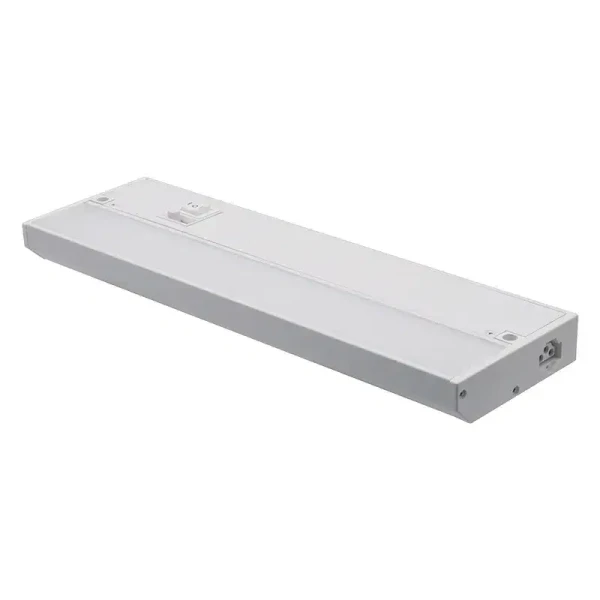 12" Hard-Wire Under Cabinet Light, 5W, 2700K/3000K/3500K/4000K/5000K - UCE-12-WHT