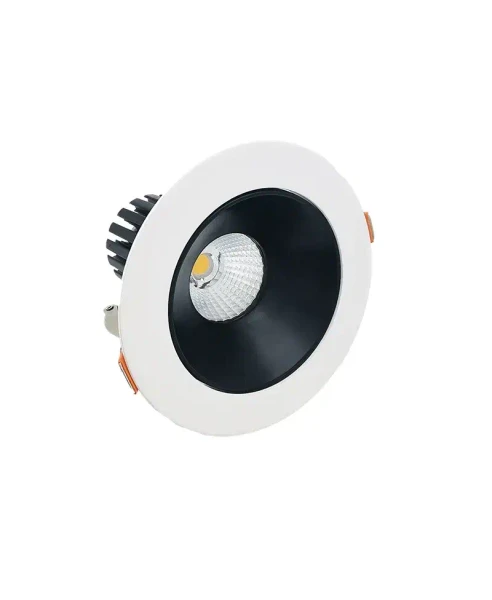 LED 4" Architectural Winged Recessed Lights - Open Trim, 7W, 2700K - LRD-7W-27K-4WTR-BK