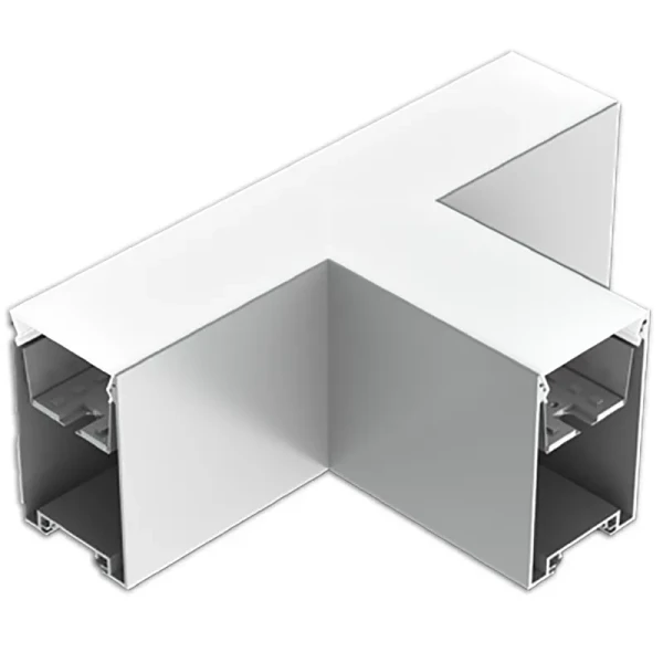LED Superior Architectural Seamless Linear Light Corner Fixture - SCX2-T-MCT4