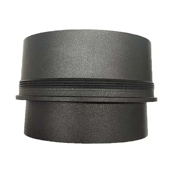 Westgate Manufacturing Snoot Accessory for CMC4 Round, black in color with tapered design and threading for reducing beam angle to 25 degrees.