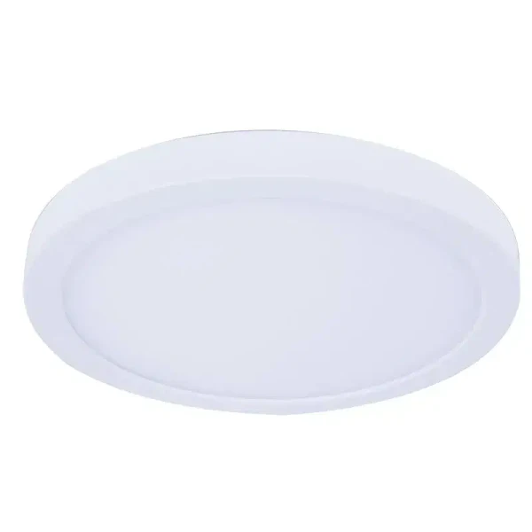 120V LED Composite Decorative Flush Mount Fixtures, 17W, 2700K/3000K/3500K/4000K/5000K - FMLE-R9-MCT5-E26