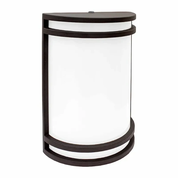 120V Series 10-Inch Outdoor/Indoor LED Decorative Wall Sconce, 15W, 2700K/3000K/3500K/4000K/5000K, Oil-Rubbed Bronze Finish - LDS-MCT5-DT-ORB