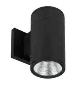 4" LED Wall Mount Cylinder Lights, 15W, 3000K/4000K/5000K - WMC-DL-MCT-BK-DT