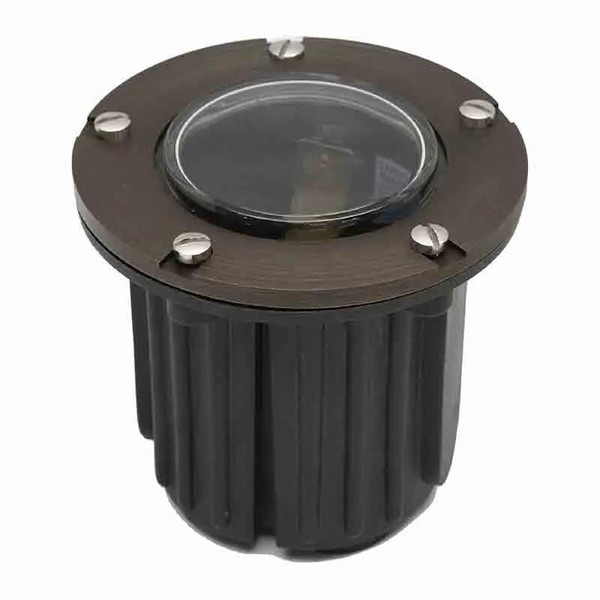 Westgate Manufacturing WL - Solid Brass Well Lights with Directional Lamp Bracket, adjustable flat well light for landscape lighting.