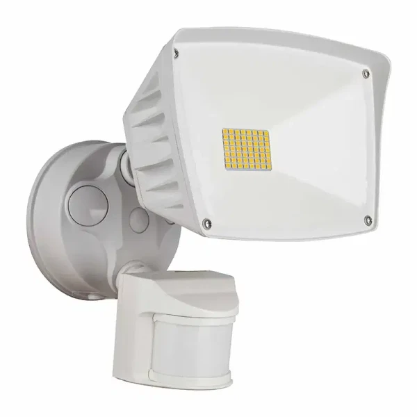 LED Security Lights-SL-P - LED Security Light with Dimming PIR Sensor-SL-28W-30K-WH-P