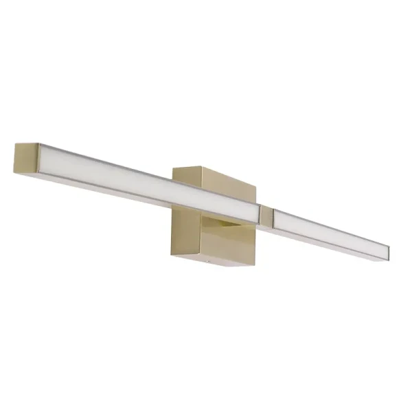120V Spec Series Slim Rotatable Vanity Lights and Sconces, 30W, 27K/30K/35K/40K/50K, Brushed Brass - LVS-36-MCT5-BB
