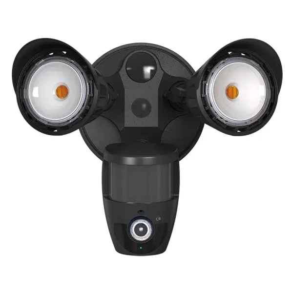 Security Light with Camera - WG App, 20W, 3000K/4000K/5000K - SL-20W-MCT-BK-CAM