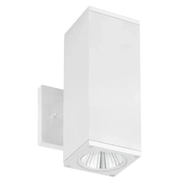 4" LED MCT Square Wall Mount Cylinder Lights, 24W, 3000K/4000K/5000K - WMCS-UDL-MCT-WH-DT