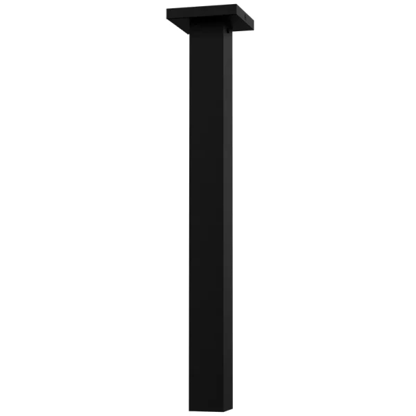 2" Square Architectural Ceiling Cylinders, 20W, 3000K/4000K/5000K - CMCS2XXL-MCT-DT-BK