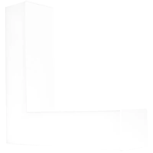 LED L-Shape 2-3/4" Superior Architectural Seamless Linear Lights, 20W, 3000K/3500K/4000K/5000K - SCX-L1FT-20W-MCT4-D