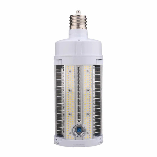 LED 180 Degree Flat HID Retrofit Lamps, 54W/63W/75W, 5000K, 75W POWR ADJ. WING CORN LAMP
